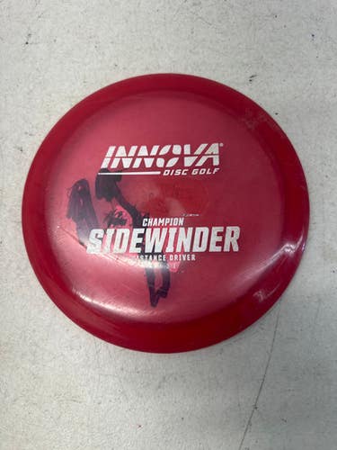 Used Innova CHAMPION SIDEWINDER Disc Golf Driver Red 163g 11835-S000188495
