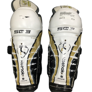 Used Reebok SC 87 Junior Shin Guards White 9" 11613-S000147265