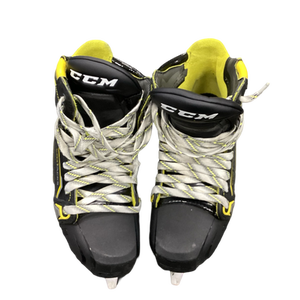 Used CCM SUPER TACKS AS3 PRO SKATES Senior Goalie Skate Senior 8 11613-S000152666