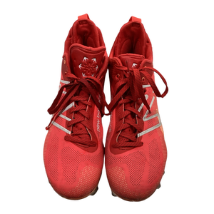 Used New Balance FREEZE LAX Cleats Mens Red Senior 12 11613-S000150686
