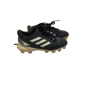 Used Adidas PURE HUSTLE BB/SB Cleats Black And White Junior 02 11347-S000241936