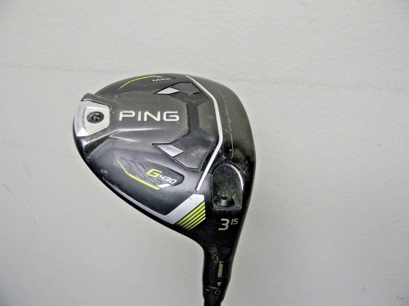 PING G430 MAX FAIRWAY CLUB #3 15* ALTA CB65 STIFF FLEX