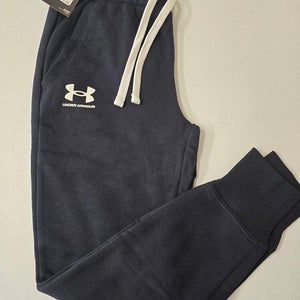 50310 Under Armour UA Womens Sweatpants JOGGERS 1356416 001 Black $45 EX SMALL