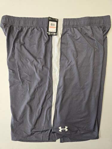 50310 Under Armour UA Mens Shorts 1376955 026 GRAY Pocketed NWT XXXL $35