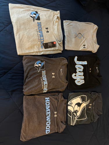 Johns Hopkins Mens Lacrosse Team Shirts