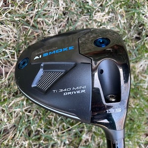 Callaway Ai Smoke Ti 340 mini driver Right Handed Regular Flex 13.5, like new, w/hc
