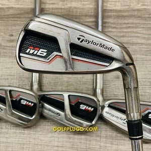 Taylormade M6 Iron Set 5-AW / KBS Steel, Regular Flex (235)