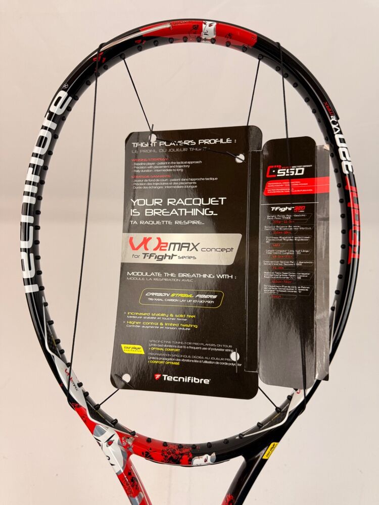 NEW Tecnifibre TFight 320 VO2 Max, 4 3/8 | SidelineSwap | Buy and