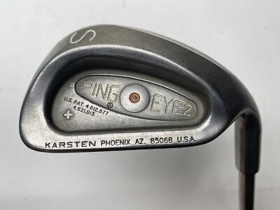 Ping Eye 2 + Sand Wedge SW Orange Dot 2* Flat Karsten JZ Wedge Steel Mens RH