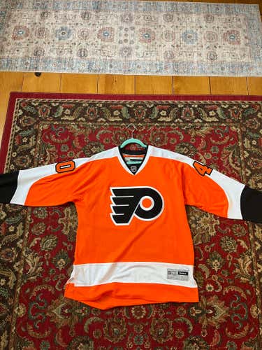 Signed Vincent Lecavalier Flyers Jersey Size Large