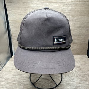 Cotopaxi Classic Trucker Hat Brown Snapback Cap Outdoors Mesh Yupoong