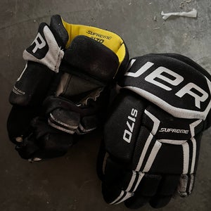 Bauer Supreme S170 8" Gloves (Used)
