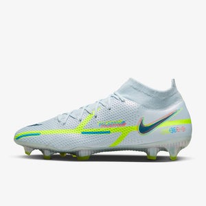 Nike Phantom GT2 Dynamic Fit Elite CZ9889-054 Men's 13 Gray Football Boot LR3963