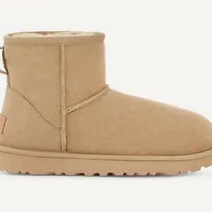UGG Classic Mini II 1016222 Boots Women's US 10 Mustard Seed Casual Shoes LR3966