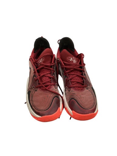 Used Under Armour Basketball Shoes M Red Senior 12 11884-S000042920
