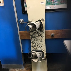 Used Salomon RADIANT Womens Board/Bindings White 148 cm 11443-S000192074