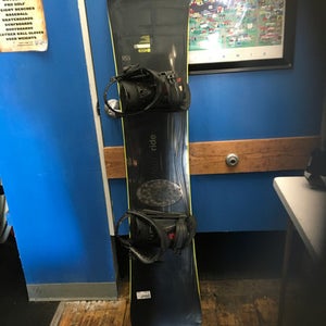 Used Ride FOUR Mens Board/Bindings Black 158 cm 11443-S000192075