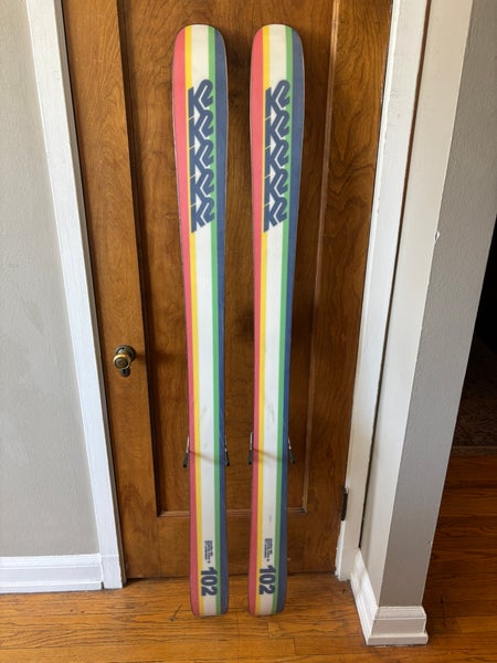 K2 Shreditor 102 177cm with Adjustable Look Dual 12 Gripwalk Bindings