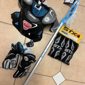 NWT- lacrosse equipment brand new ! Youth Medium