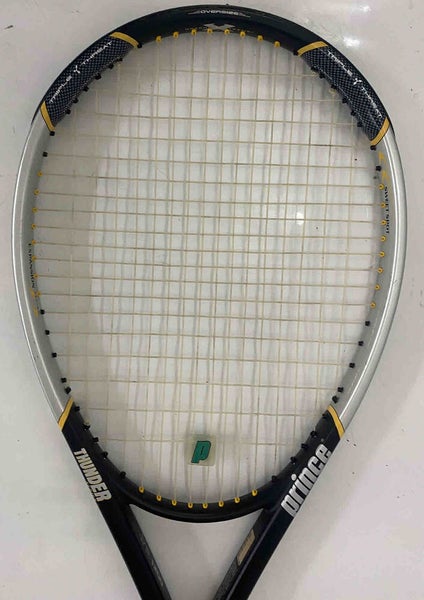 Raquette De Tennis Prince Thunder SuperLite 115 - Titane, Corps Long, Puissance 1000 - Taille De Grip 4 1/4" - Occasion
