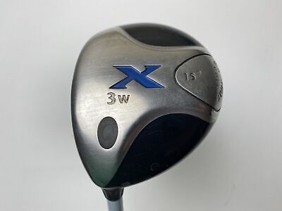 Callaway X 3 Fairway Wood 15* Fujikura 65g Stiff Graphite Mens LH