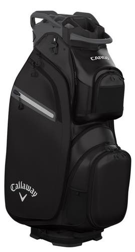 NEW Callaway Golf 2025 Cargo Black Cart Golf Bag