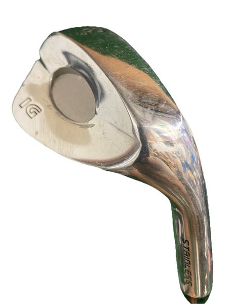 Italia Designs USA Stainless Sand Wedge 56* RH Stiff Steel 35" Factory Grip Nice