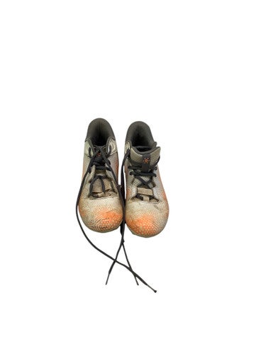 Used New Balance LAX Cleats Boys Orange Junior 04 11347-S000240684