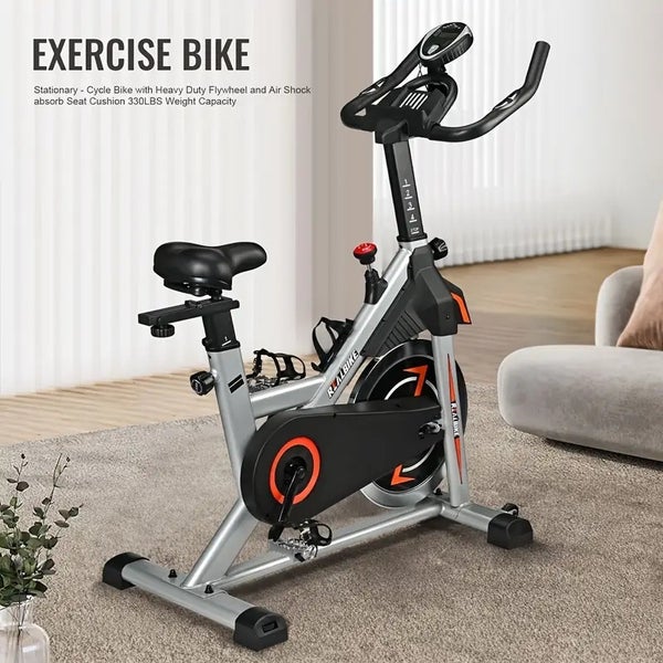 Sports Exercise Bike Stationary Indoor Silent Cycling-Veeddydropshipping main image 0