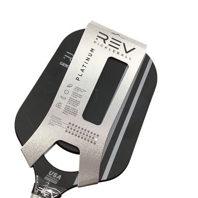 Used REV PLATINUM Pickleball Racquet Black 11760-S000072417