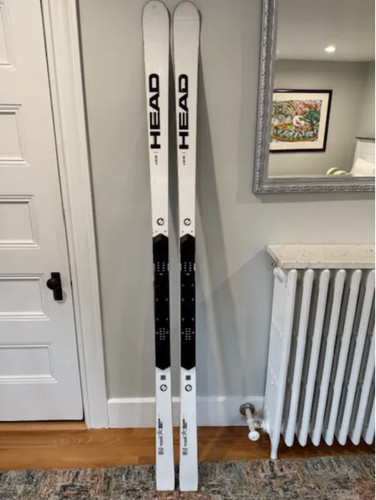 BUNDLE - Lightly Used 2023 Men's HEAD ECup Race Stock FIS GS Skis Two Pairs