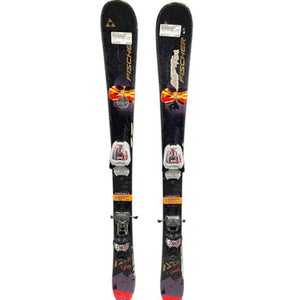 Used Fischer Team Addict Boys Dh Ski Binding Black 111 Cm 11680-s000397103