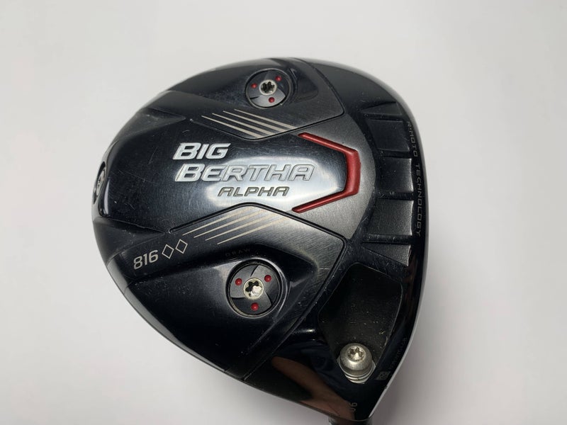 Callaway Big Bertha Alpha 816 DBD Driver 9* Rogue 110 MSi 3.1 60g Extra Stiff RH