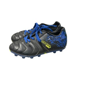 Used Brava Soccer Cleats Black/Yellow/Royal Youth 12.0 11834-S000032357