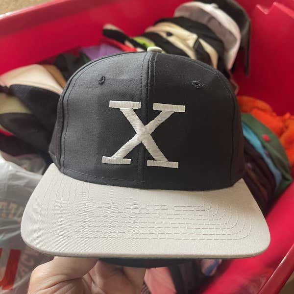 帽子 90s Vintage Malcolm X Snapback Malcolm X Vintage 90s Headmaster Snapback Hat Cap Black Gold