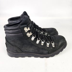 Sorel Ainsley Conquest Women's Boots Black Waterproof Suede Szie: 7.5