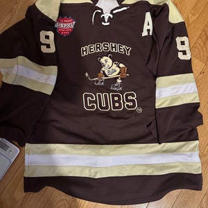 2024-2025 Hershey Cubs Game Worn Jersey Brown