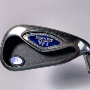 Callaway Hawkeye VFT Single 4 Iron System 75 Regular Graphite Mens RH