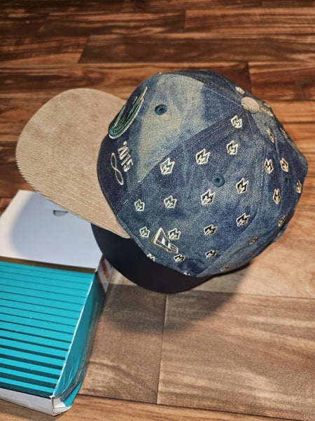 Milwaukee Bucks New Era 9FIFTY Jabari Parker NBA Sports Corduroy Denim Strapback