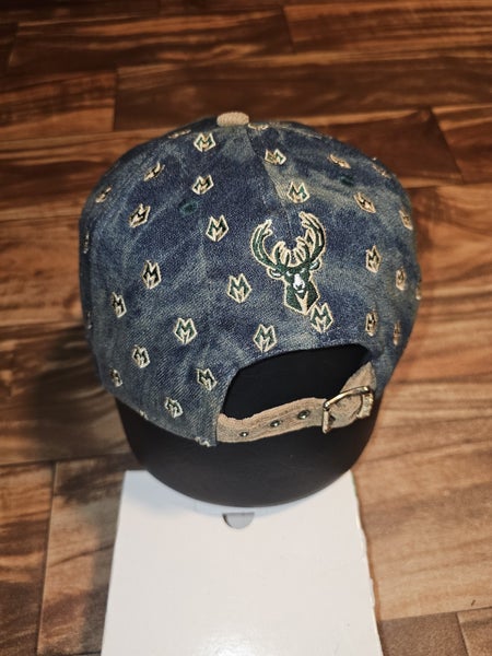 Milwaukee Bucks New Era 9FIFTY Jabari Parker NBA Sports Corduroy Denim Strapback