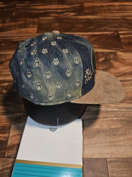Milwaukee Bucks New Era 9FIFTY Jabari Parker NBA Sports Corduroy Denim Strapback