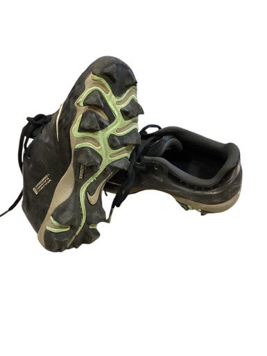 Used Nike DIAMOND CLEATS BB/SB Cleats Black Junior 01.5 11884-S000042965