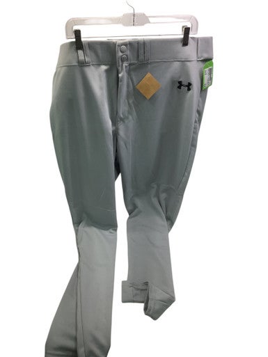 Used Under Armour AUTHENTIC BB/SB Pant Mens Grey 2X 11347-S000242139