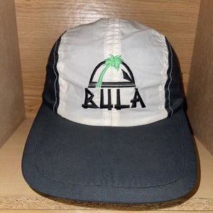 Vintage Bula 4 Panel Long Bill Lightweight Ski Hat Cap