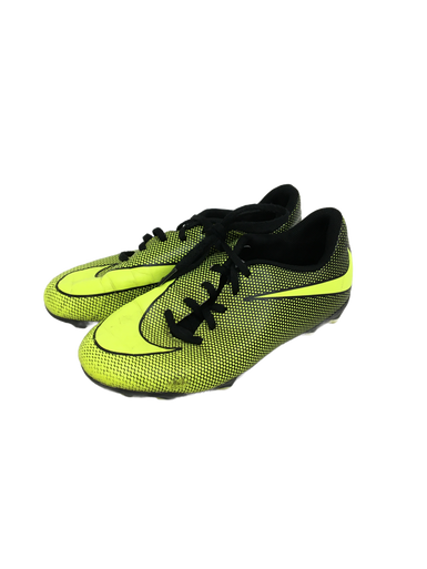 Used Nike Bravata Optic Yellow Jr 4 Soccer Cleats 11692-s000131857