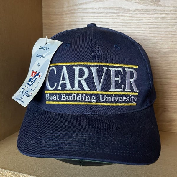 Vintage Carver Boats The Game Snapback Hat Cap RARE - NEW WITH TAGS