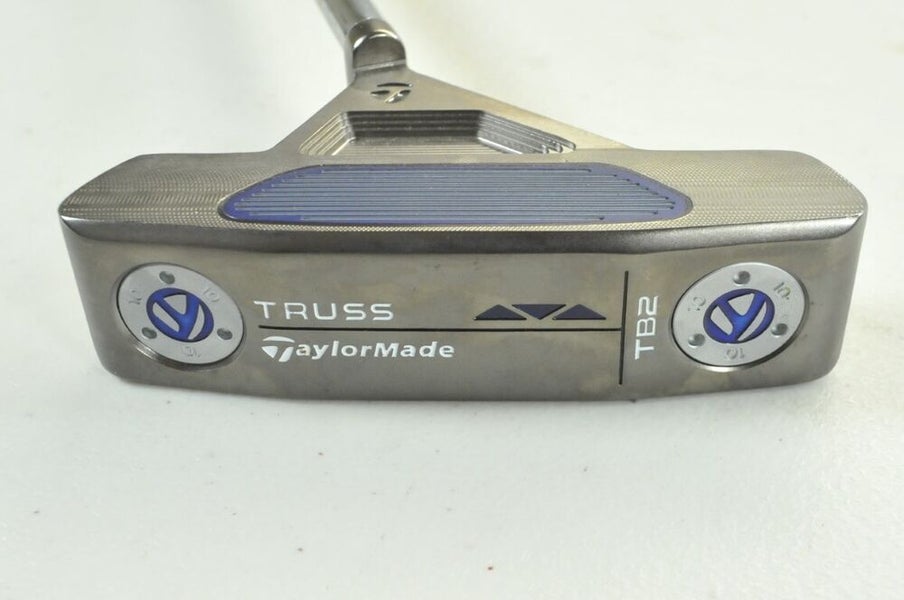 LEFT HANDED TaylorMade TRUSS TB2 34" Putter KBS CT Tour 120 Steel #191044