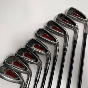 TaylorMade Burner Superlaunch Iron Set 4-PW+SW REAX 60g Regular Graphite Mens RH
