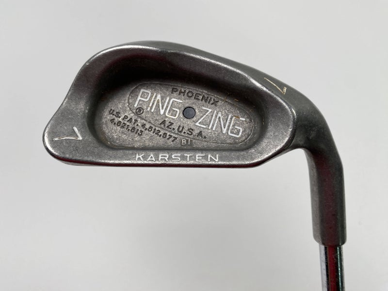 Ping Zing Single 7 Iron Black Dot JZ Stiff Steel Mens RH