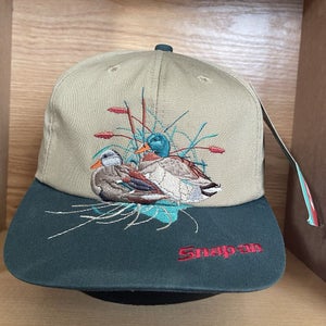 Vintage Snap-On Embroidered Duck Snapback Hat Cap K-Products USA Adjustable NWT!